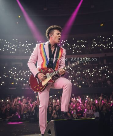 Men Pink 2Pc Customized Phoenix Wing Embroidered Piping Vintage Country Western Nudie Suit Retro Music Stage Rockstar Outfit